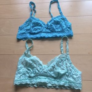 Bundle of 2 Hanky Panky bralettes size XS
